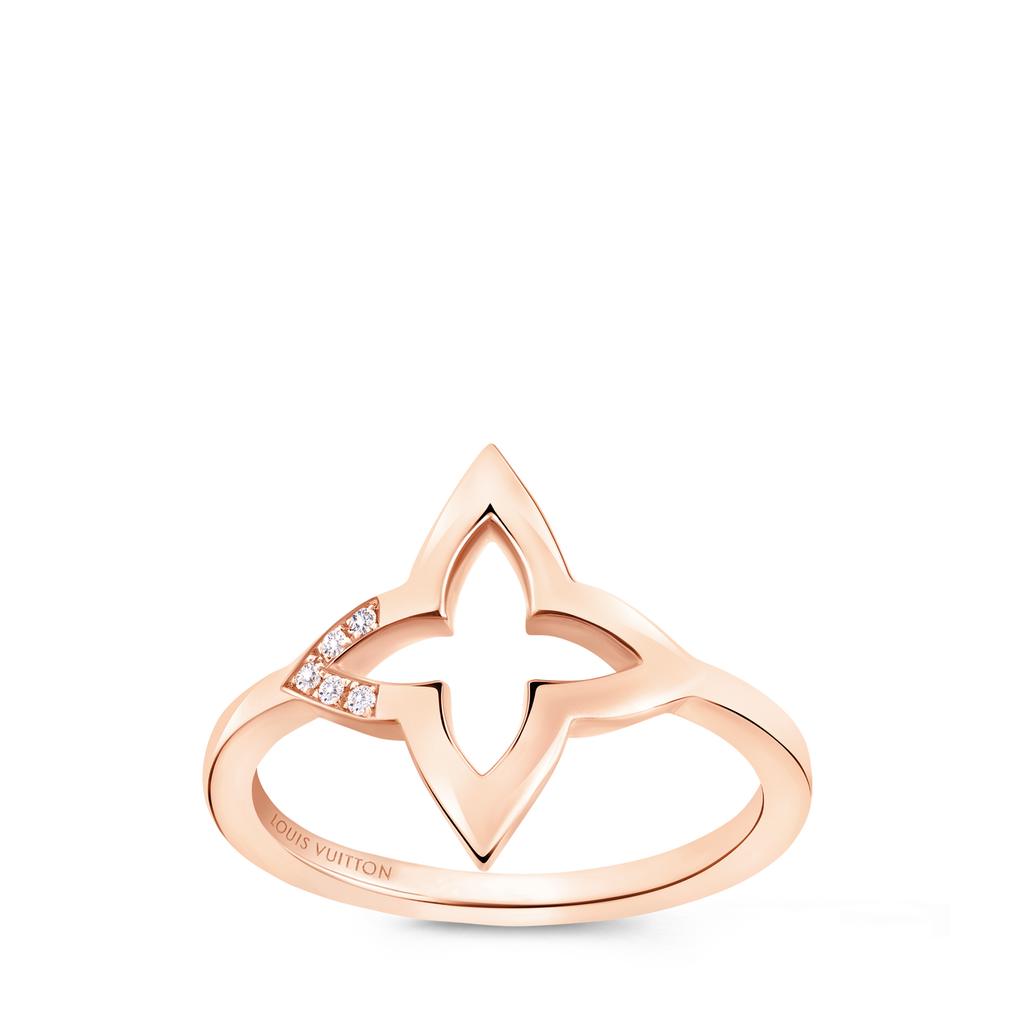 Ombre Blossom Ring, Pink Gold and Diamonds  in Jewellery's Categories Rings collections by Louis Vuitton (Product zoom)